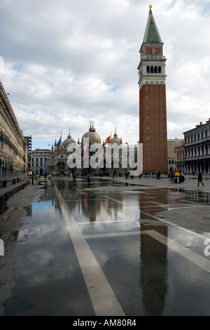 Venise, San Markus Plaza, Italie Banque D'Images