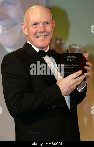 Grandhotel Schloss Bensberg, Wine Awards 2007, le vin de l'année 2007, Hans-Joachim Zilliken Banque D'Images