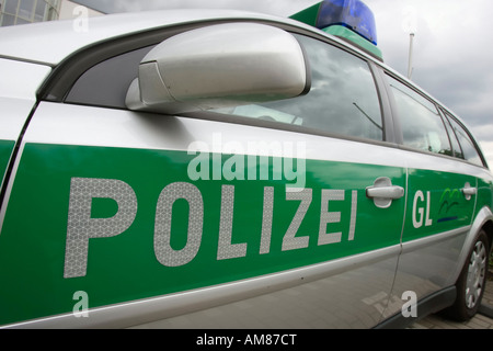 Voiture de police Banque D'Images