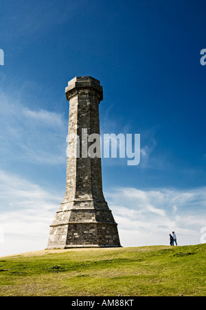 Monument à Hardy sur le Blackdown Hills près de Portesham, Dorset, England, UK Banque D'Images