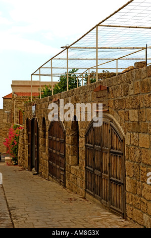 Marché fermé à Byblos Liban Moyen Orient Banque D'Images