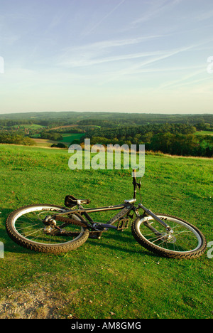 Country bike ride, campagne à vélo Banque D'Images