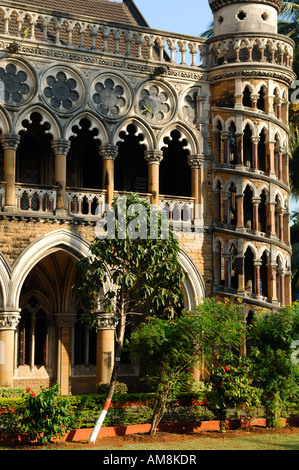 L'Inde, l'État du Maharashtra, Bombay (Mumbai), Fort, district de l'Université de style gothique Banque D'Images