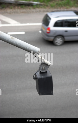 Embouteillage d'alerte rapide Transports au Pays de Galles Banque D'Images