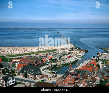 DE - Basse-saxe : Neuharlingersiel et Northsea Banque D'Images