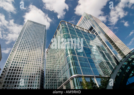 One Canada Square 33 Canada Square Citigroup Citigroup (De gauche à droite) London Banque D'Images