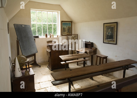 West Sussex Weald Singleton Downland Museum de l'intérieur de l'école West Wttering Banque D'Images