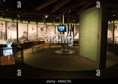 La guerre civile américaine Centre Musée historique à Tredegar à Richmond, Virginie. Banque D'Images