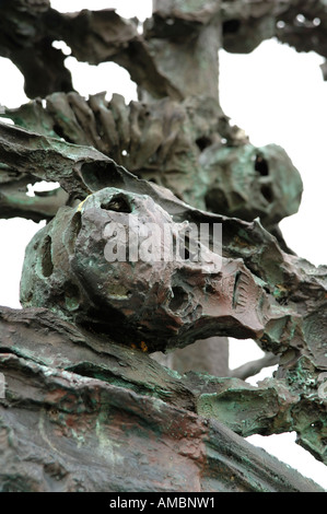 National Famine Monument, commémorant 150 e anniversaire de la Famine irlandaise, Murrisk, près de Westport, Comté de Mayo, Irlande Banque D'Images