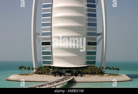 Hôtel Burj al Arab, Dubaï Banque D'Images