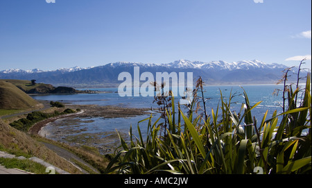 Point de montagnes de Kaikoura Kaikoura Nouvelle-zélande Kean Banque D'Images