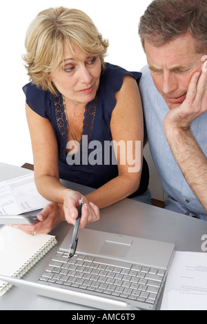 Travail de couple Banque D'Images