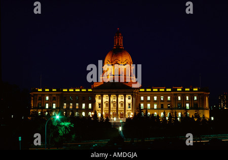 L'Édifice de l'Assemblée législative de l'Alberta Edmonton, Alberta, Canada Banque D'Images