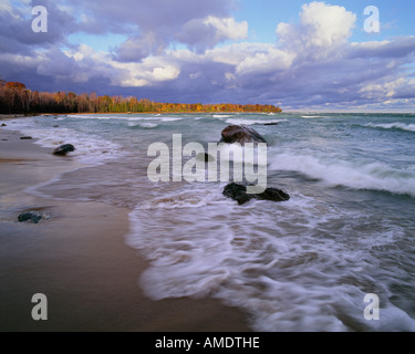 Parc provincial Awenda Baie Georgienne, Ontario, Canada Banque D'Images