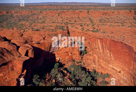 Kings Canyon", Centre de l'Australie Banque D'Images