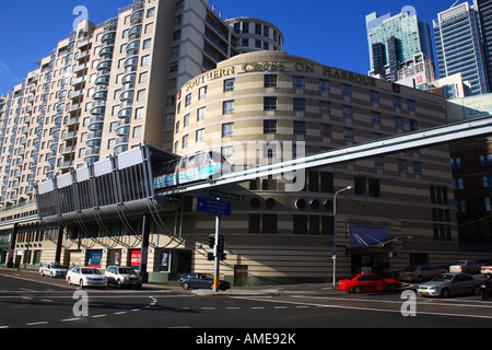 Australie Sydney Monorail Métro Banque D'Images