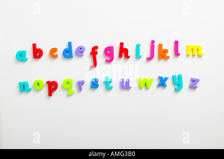 ABC enfant aimant frigo orthographe alphabet en plastique de
