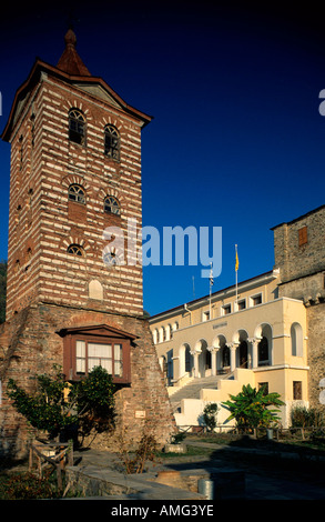Spanien, Chalkidiki, Athos, Ouranopoli, Mönchsrepublik, im Kloster Hauptort Karies Banque D'Images