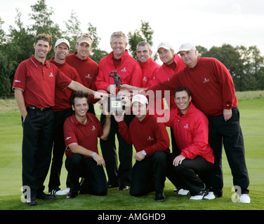 Seve Trophy gagnants 2005 Banque D'Images