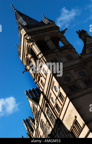 La flamboyante Yorkshire Penny Bank Building par G B Bulber Ouvert en 1894 dans la région de Leeds West Yorkshire Angleterre Banque D'Images