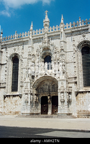 Monastère des Hiéronymites, également connu sous le nom de Monastère des Hiéronymites, Belém, Lisbonne, Portugal Banque D'Images