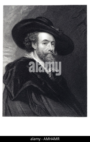 PETER PAUL RUBENS 1577 1640 style baroque flamand Contre réforme retable portrait paysage la peinture d'histoire myt Banque D'Images