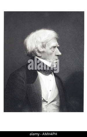 Lord Brougham Très Honorable Henry 1er baron de Vaux 1778 1868 Lord High Chancellor Grande-bretagne homme d'État britannique avocat Scotla Banque D'Images