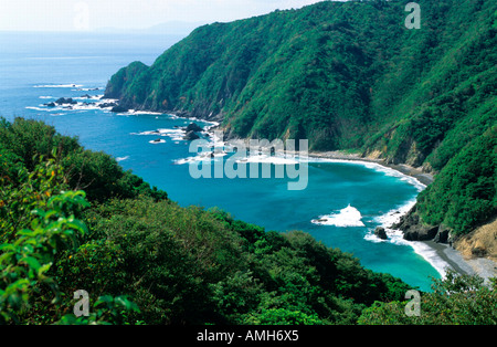 Le Japon, Shikoku, Kochi, Susaki-Halbinsel Banque D'Images