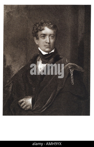 Lord John George Lambton, 1er comte de Durham, gouverneur général Radical Jack canada 1838 comte de Durham homme d'État britannique du parti Whig col Banque D'Images