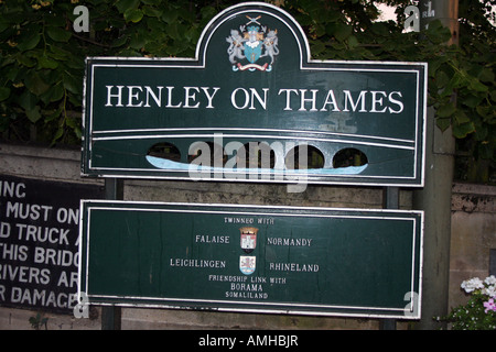 Henley on Thames Banque D'Images