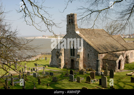 Église Saint Pierre, Lancashire, Heysham Banque D'Images