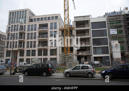 De nouvelles maisons en construction Allemagne Berlin Banque D'Images