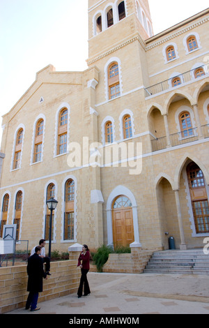 Les étudiants de l'Université américaine de Beyrouth Liban Banque D'Images