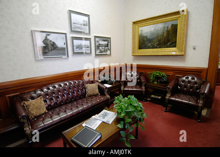 Bureau des gouverneurs au State Capitol Building à Cheyenne Wyoming WY Banque D'Images