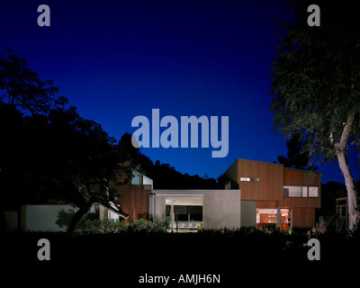 Kaplan Wright House, Los Angeles Architecte : Susan Minter Banque D'Images