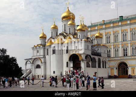 L'Annunication Cathédrale du Kremlin de Moscou, Russie Banque D'Images