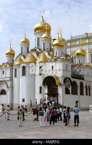 L'Annunication Cathédrale du Kremlin de Moscou, Russie Banque D'Images