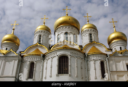 L'Annunication Cathédrale du Kremlin de Moscou, Russie Banque D'Images