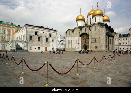 La cathédrale de la Dormition, Moscou, Russie Banque D'Images