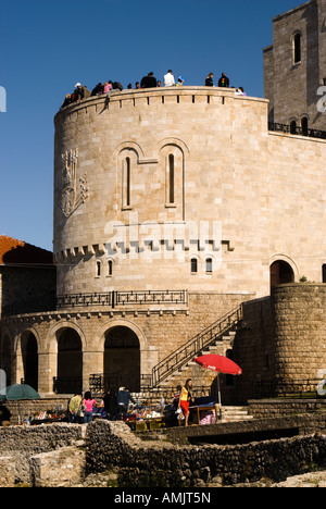 Musée de Skanderbeg, l'Albanie Saranda Banque D'Images