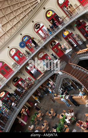 The Corn Exchange converti en un centre commercial de Leeds West Yorkshire Angleterre Banque D'Images