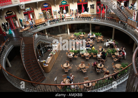 The Corn Exchange converti en un centre commercial de Leeds West Yorkshire Angleterre Banque D'Images