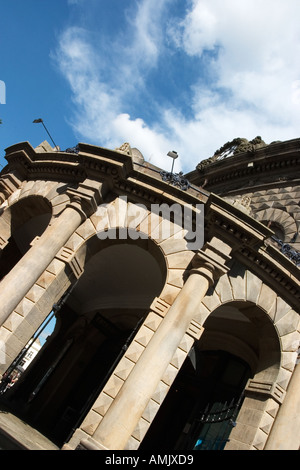 The Corn Exchange converti en un centre commercial de Leeds West Yorkshire Angleterre Banque D'Images