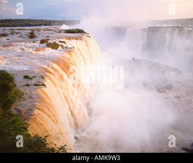 Chutes Iguaçu, Brésil Banque D'Images