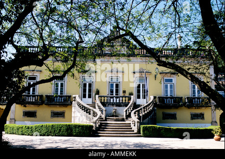 L'hôtel Quinta das Lágrimas de luxe à Coimbra, Portugal central Banque D'Images