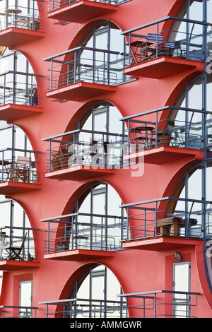 Quai de la Chine, conçu par Piers Gough Banque D'Images