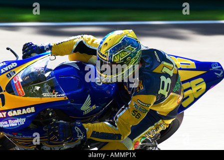 James à Buckingham British Superbike Cadwell 2007 Banque D'Images