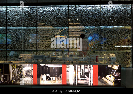 Centre d'Eurotunnel Ch alptransit Pollegio Banque D'Images