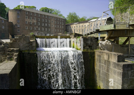 Angleterre derbyshire peak district national park matlock Cromford Mill Banque D'Images