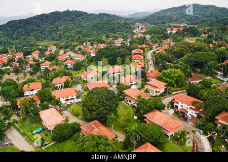 Quartier résidentiel de Albrook, Panama Banque D'Images